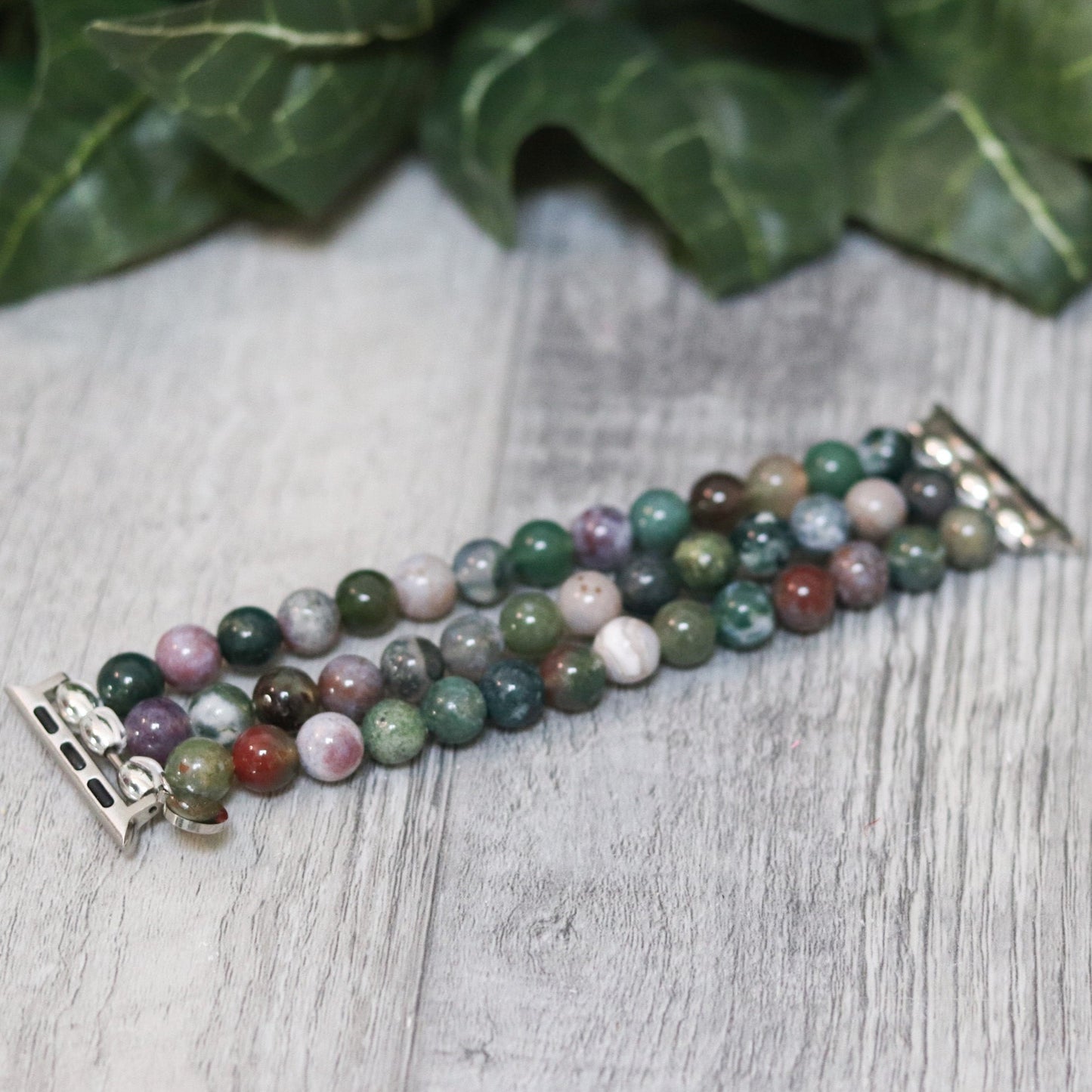 Indian Agate Watchband