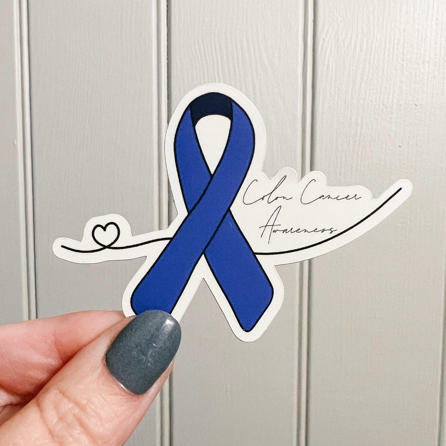 Colon Cancer Awareness Sticker