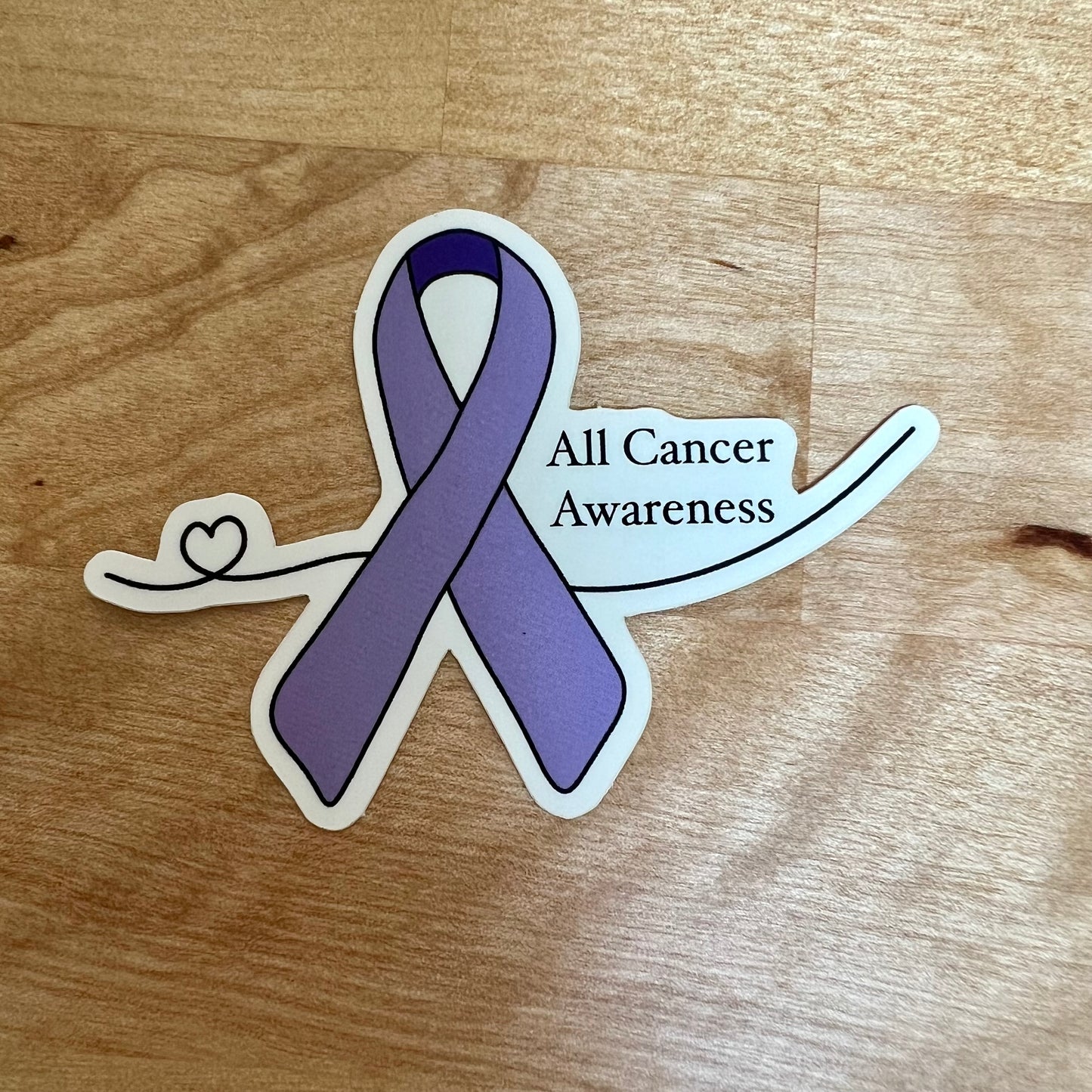 All Cancer Awareness Sticker