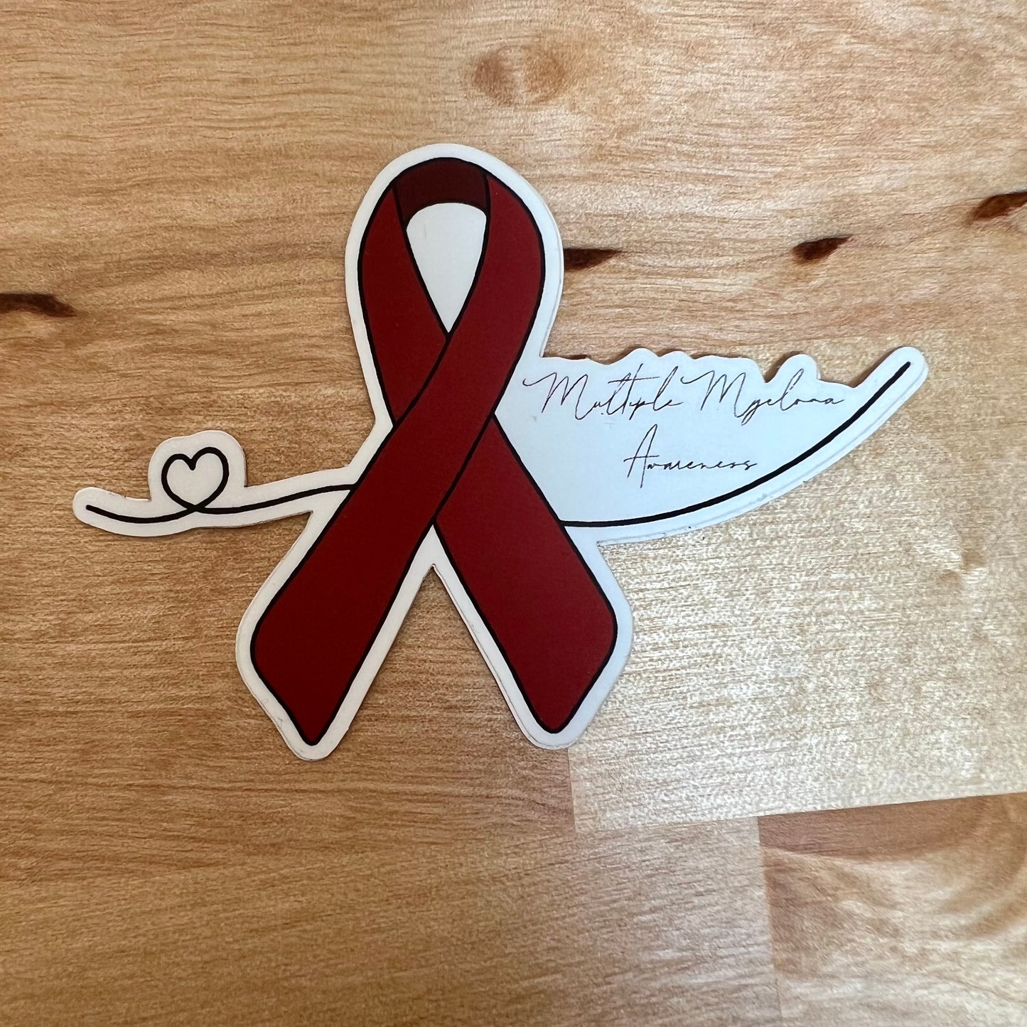 Multiple Myeloma Awareness Sticker