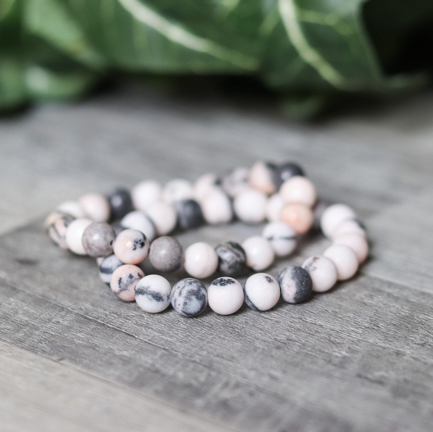 Pink Zebra Jasper Bracelet