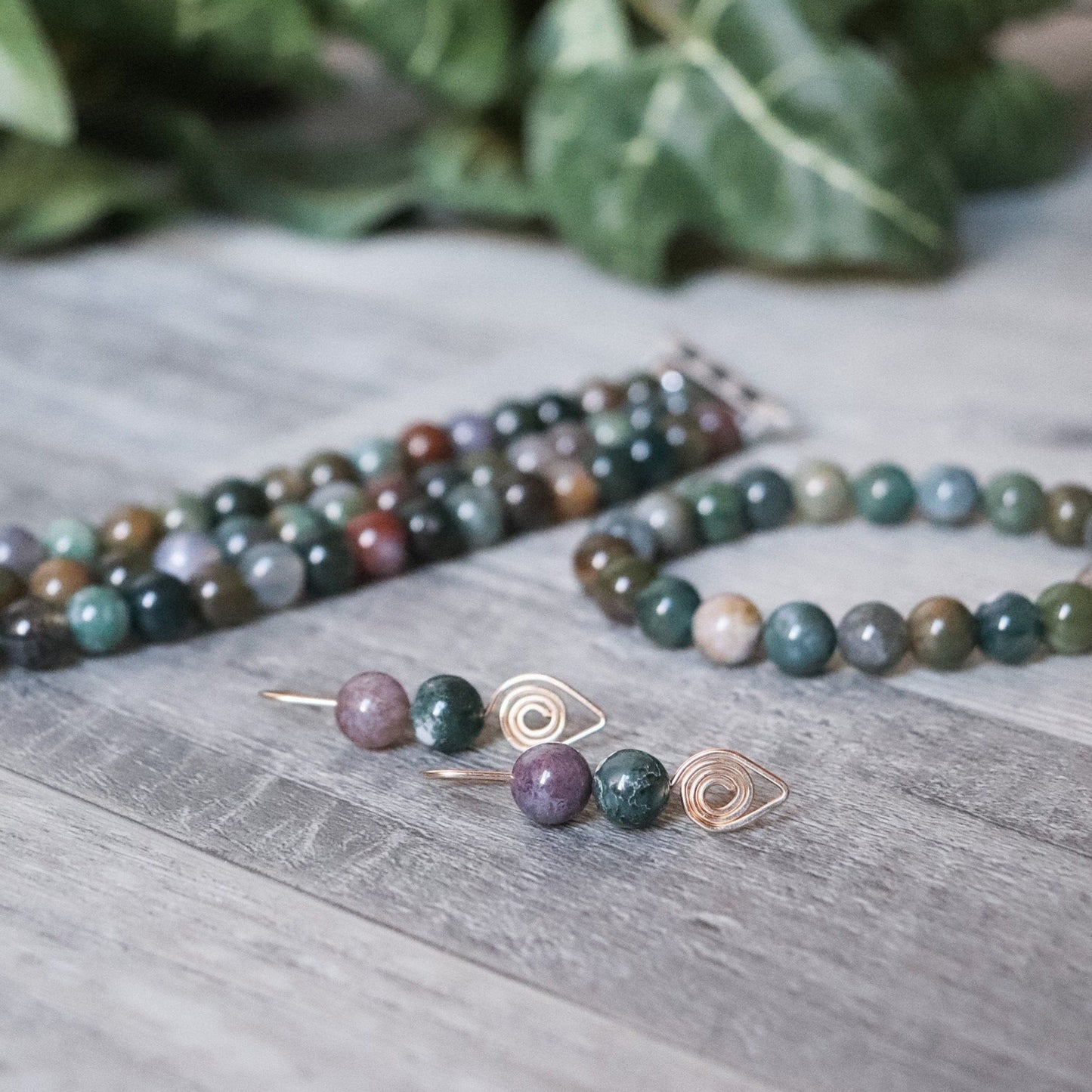 Indian Agate Bracelet