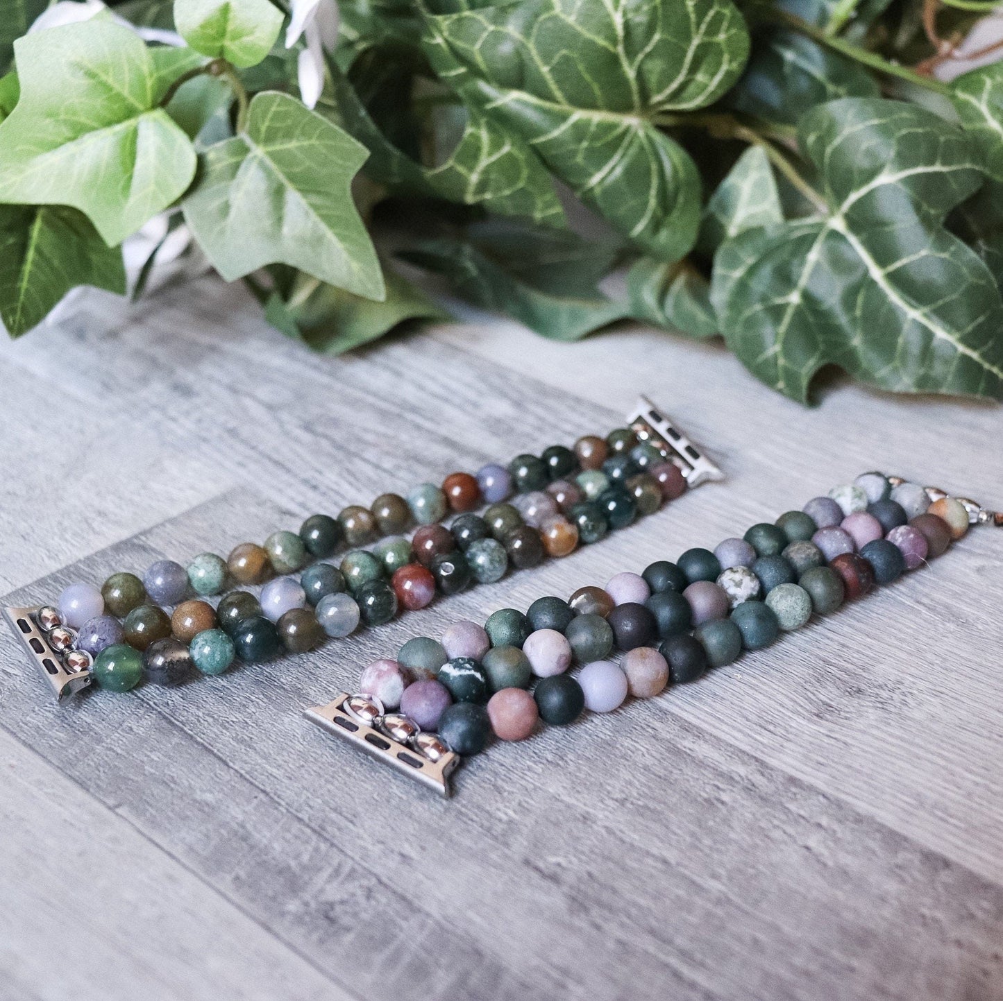 Indian Agate Watchband