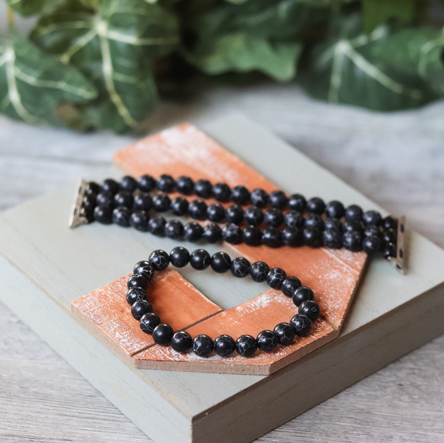 Black Howlite Bracelet