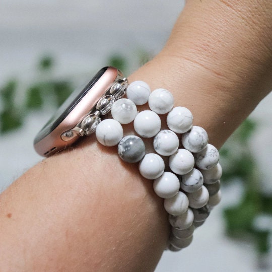 White Howlite Watchband