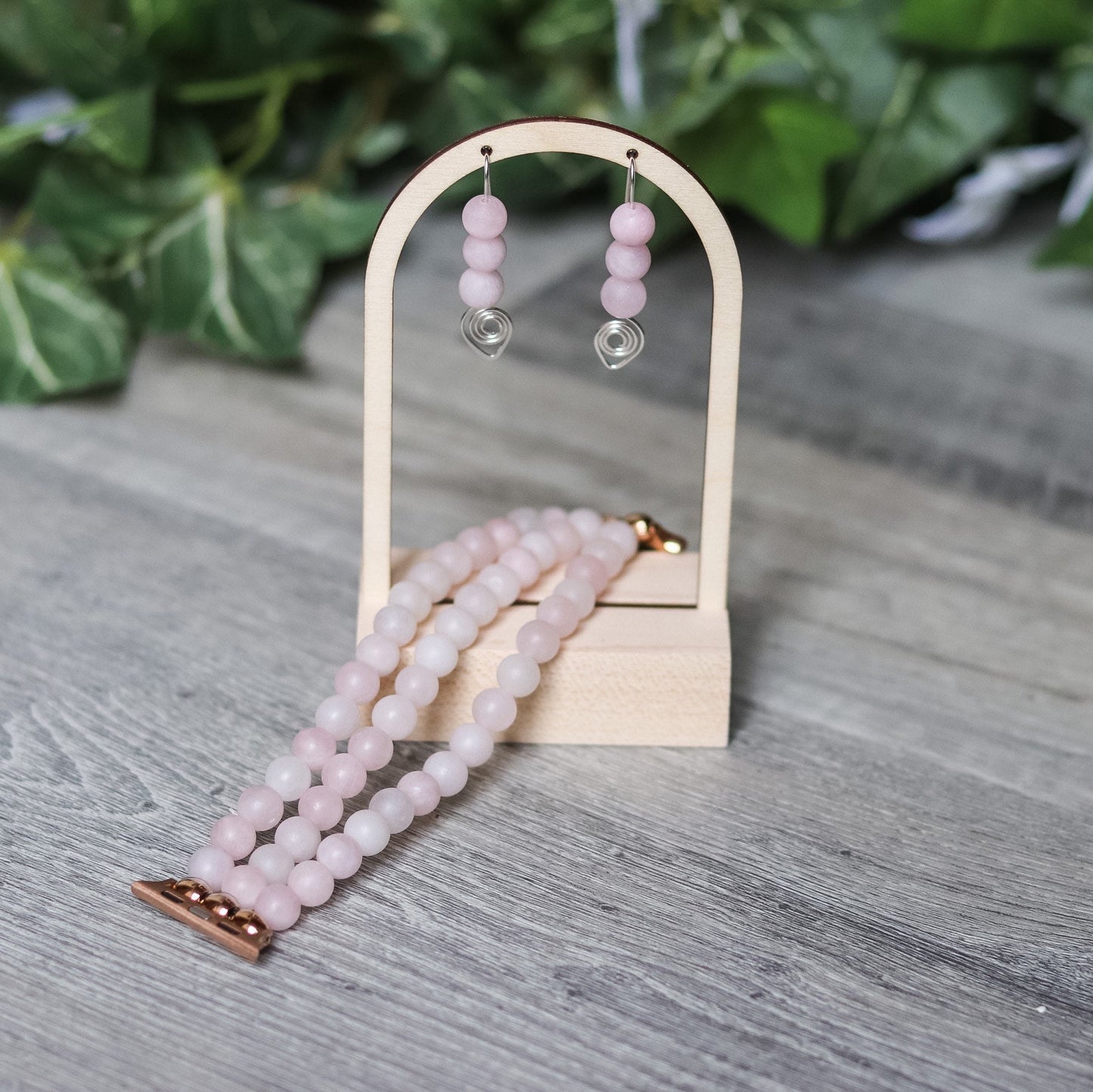 Rose Quartz Watchband