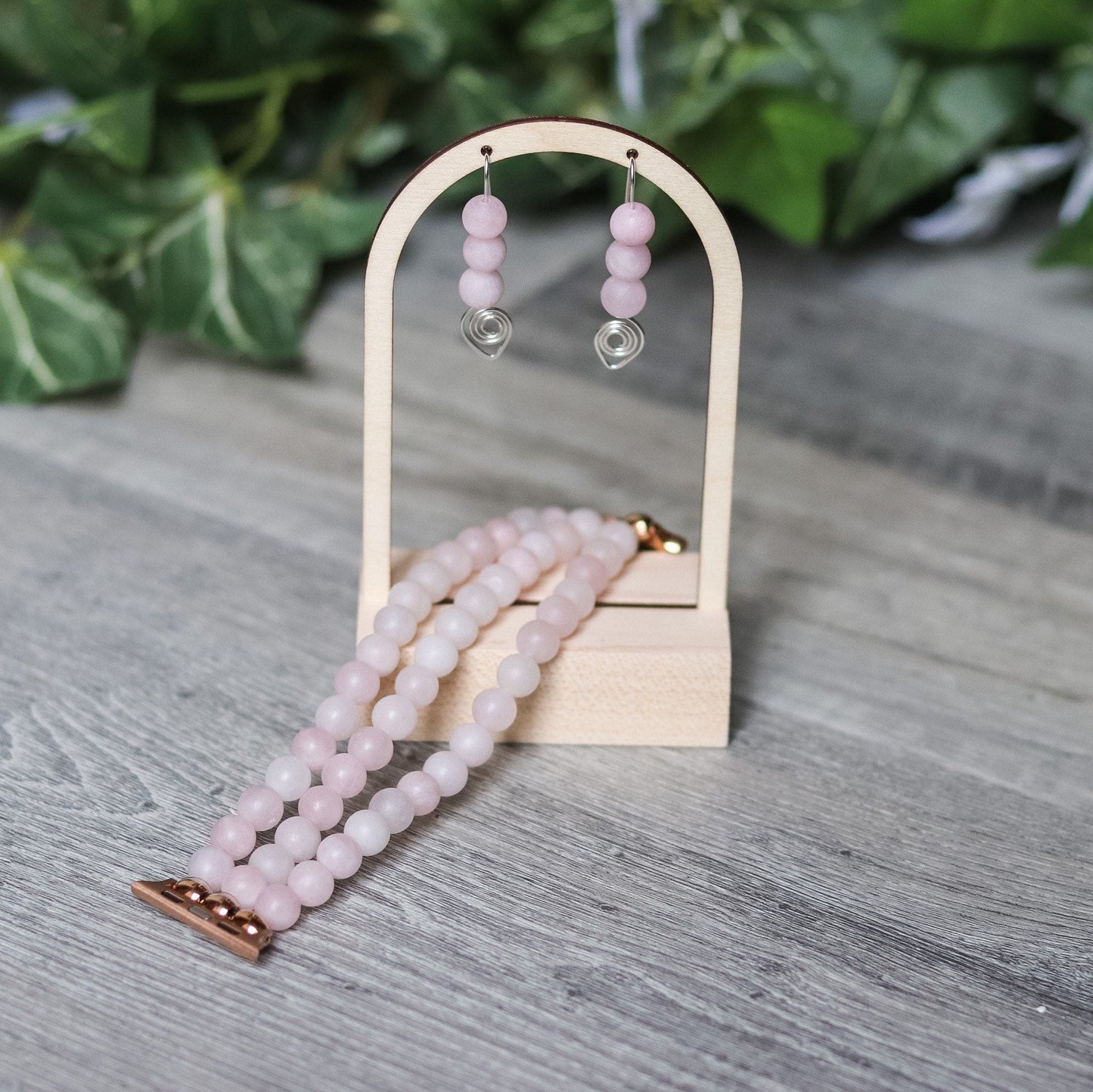 Rose Quartz Earrings
