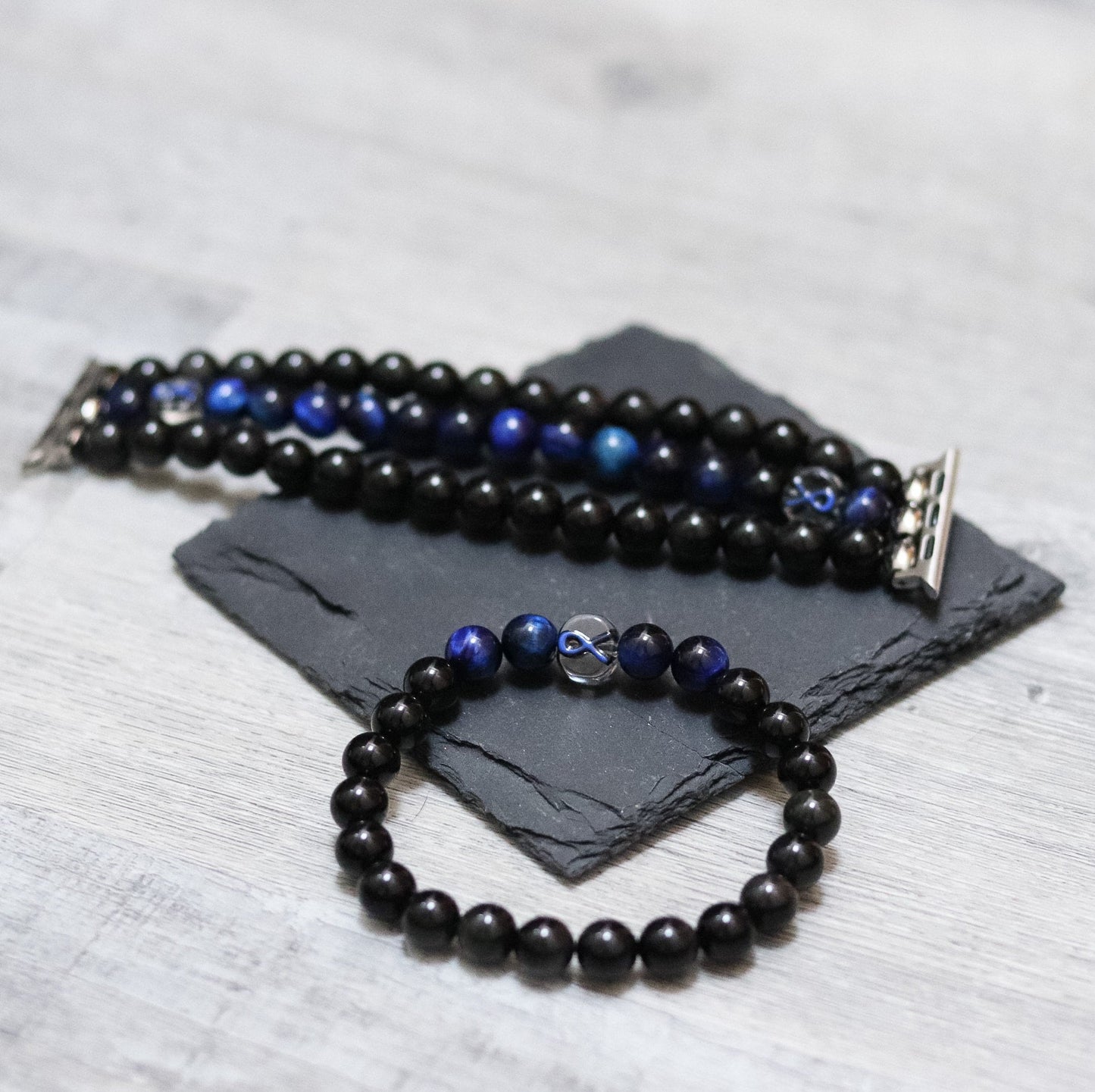 Thin Blue Line Bracelet