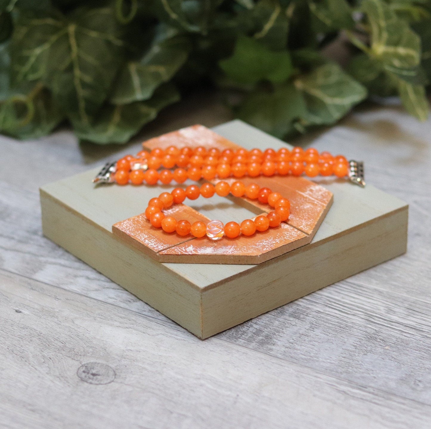 Orange Ribbon Watchband