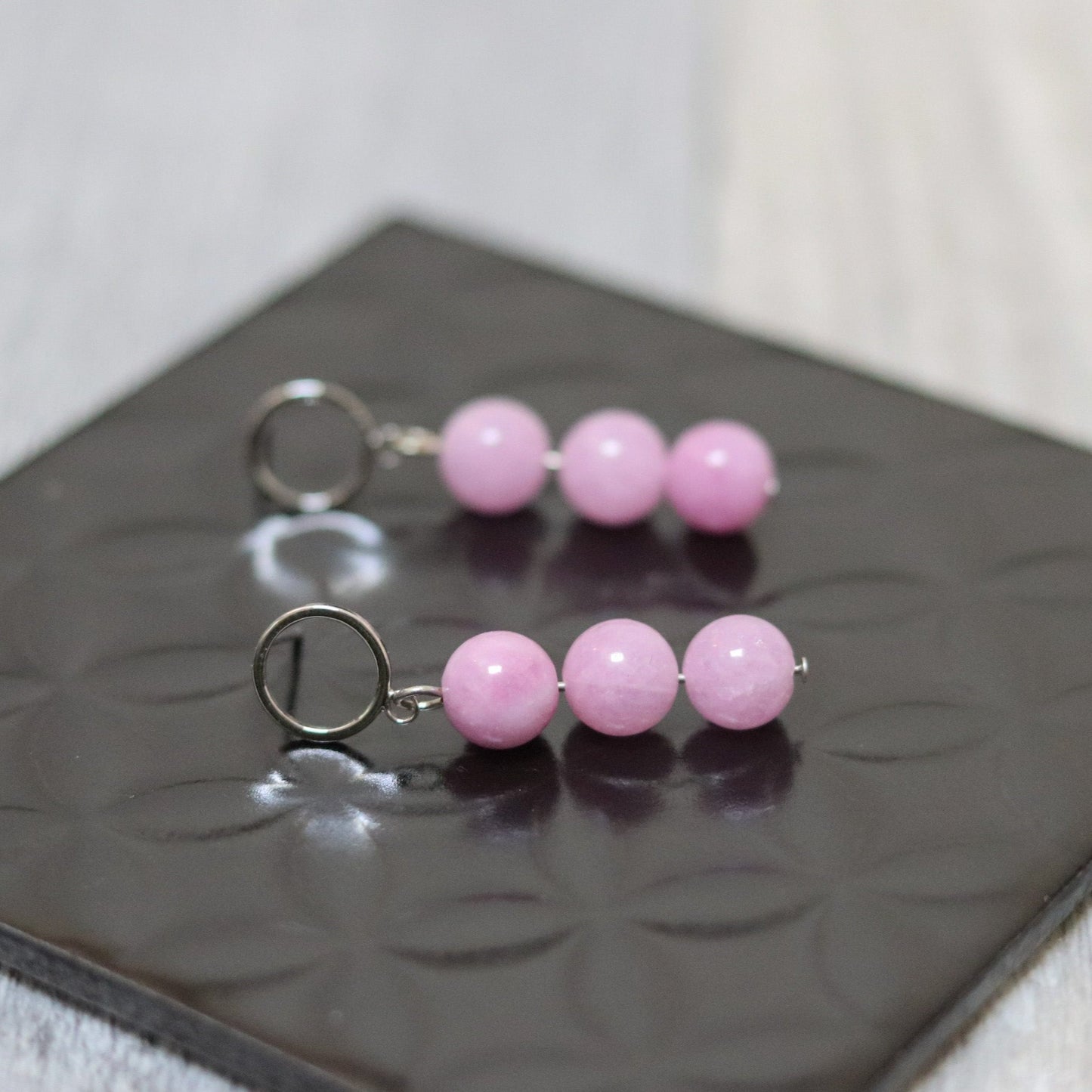 Kunzite Earrings