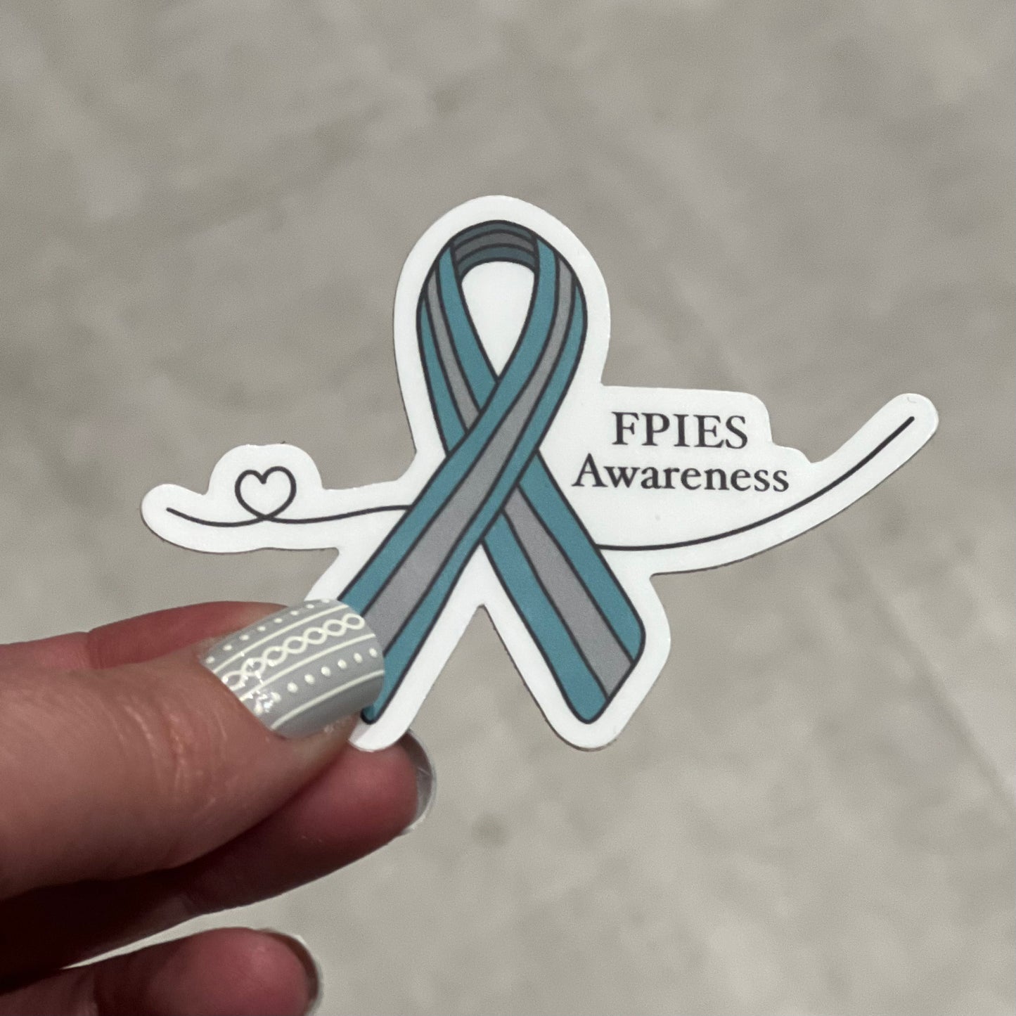 FPIES Awareness Sticker