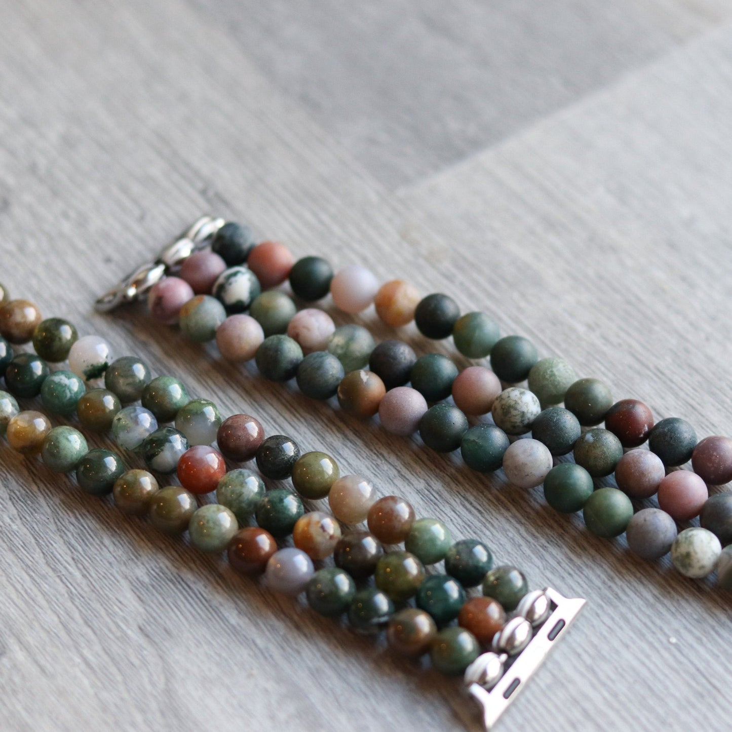 Indian Agate Watchband