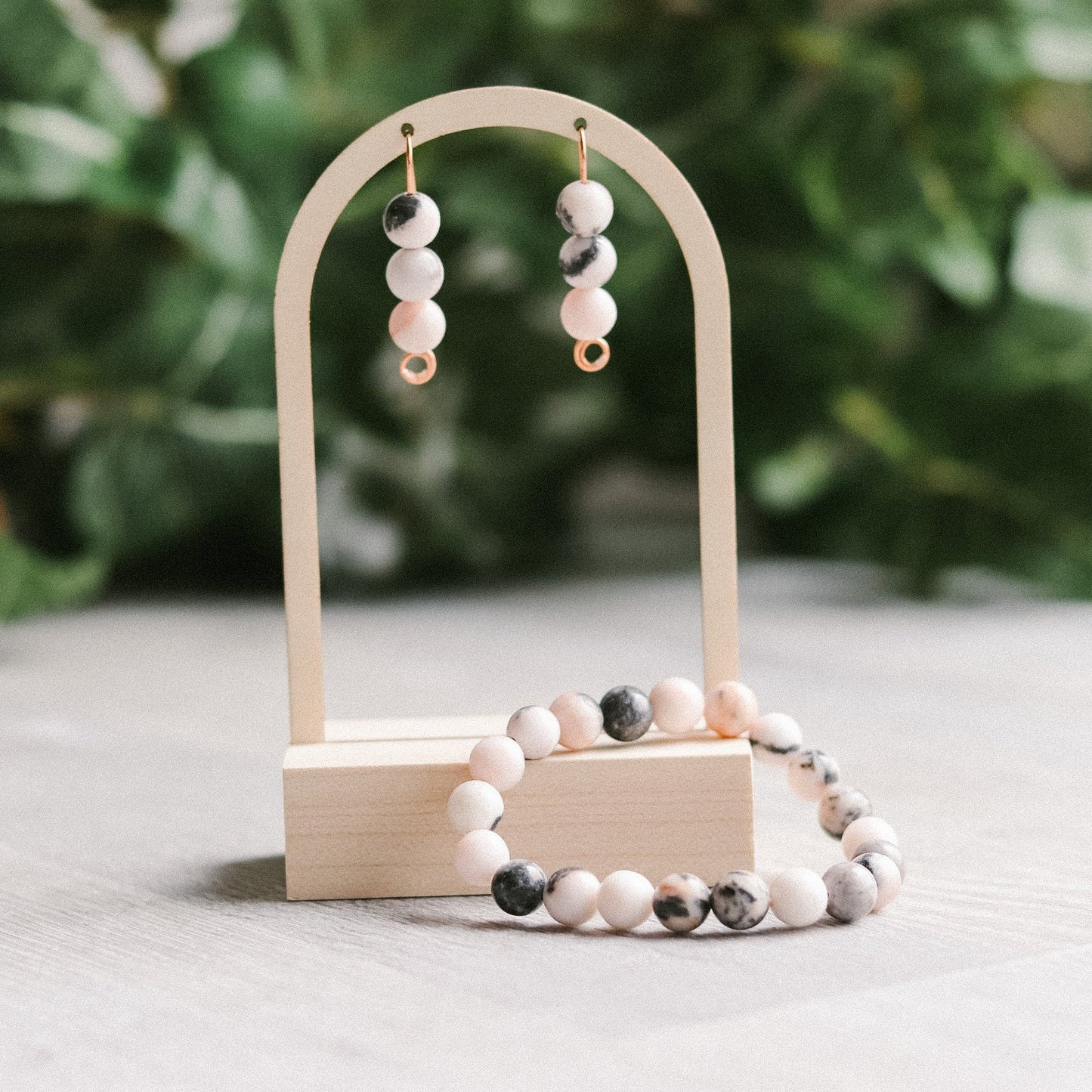 Pink Zebra Jasper Bracelet