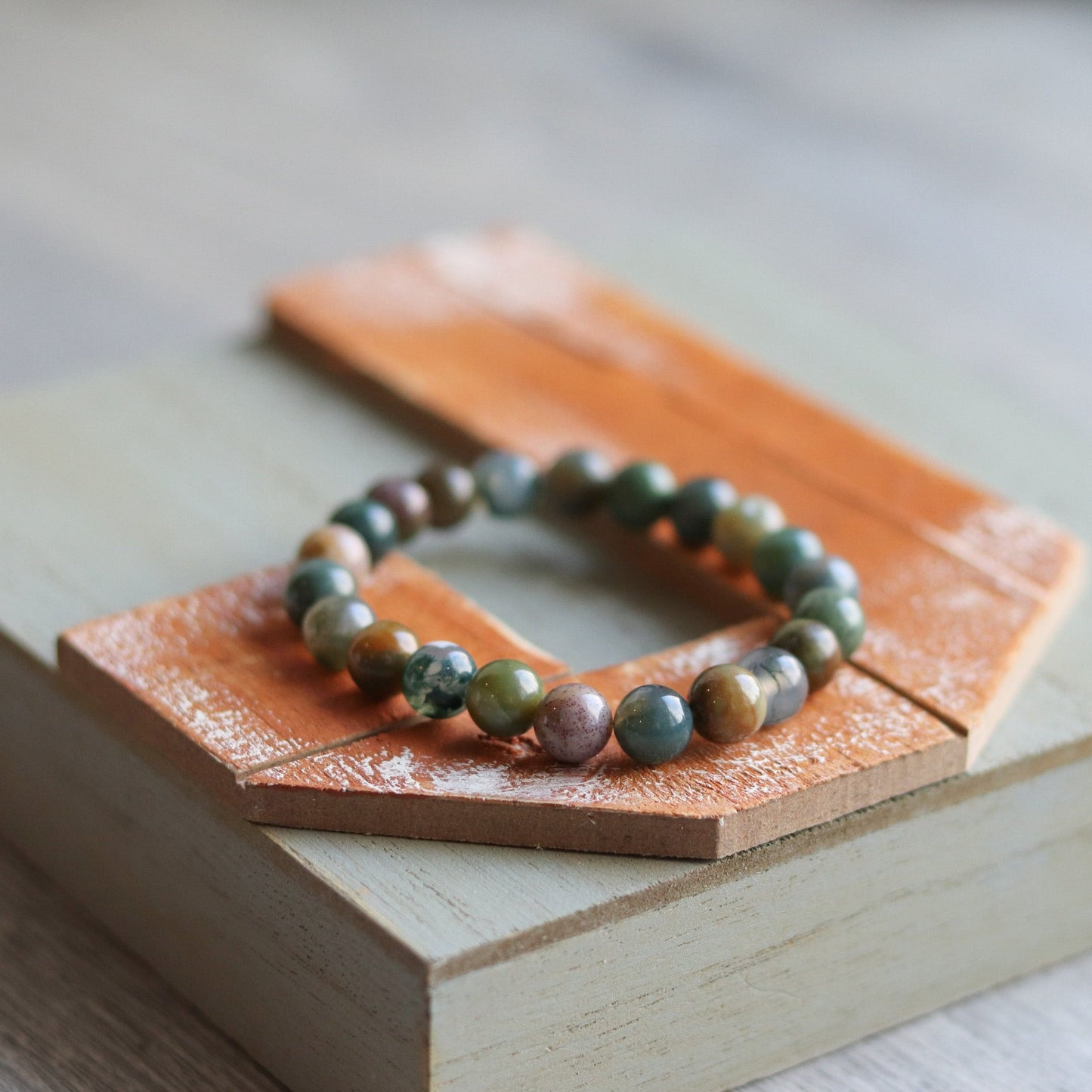Indian Agate Bracelet