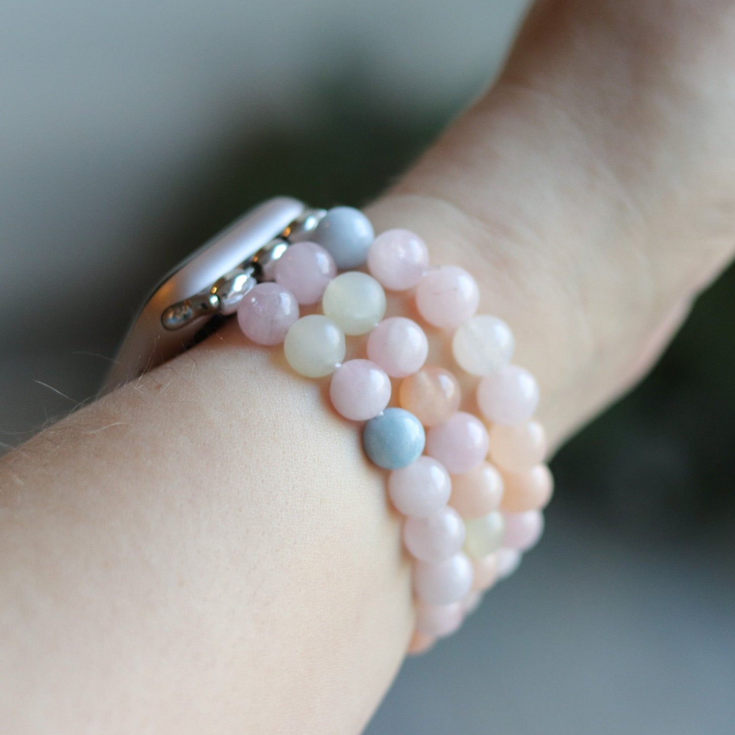 Morganite Watchband