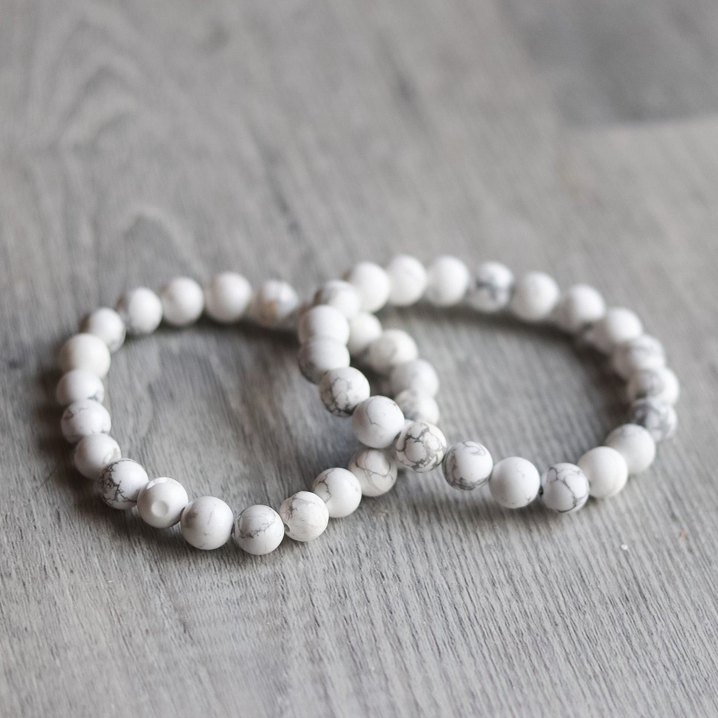 White Howlite Bracelet