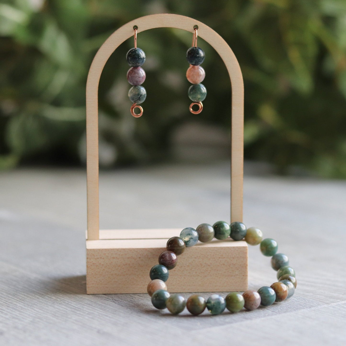 Indian Agate Bracelet