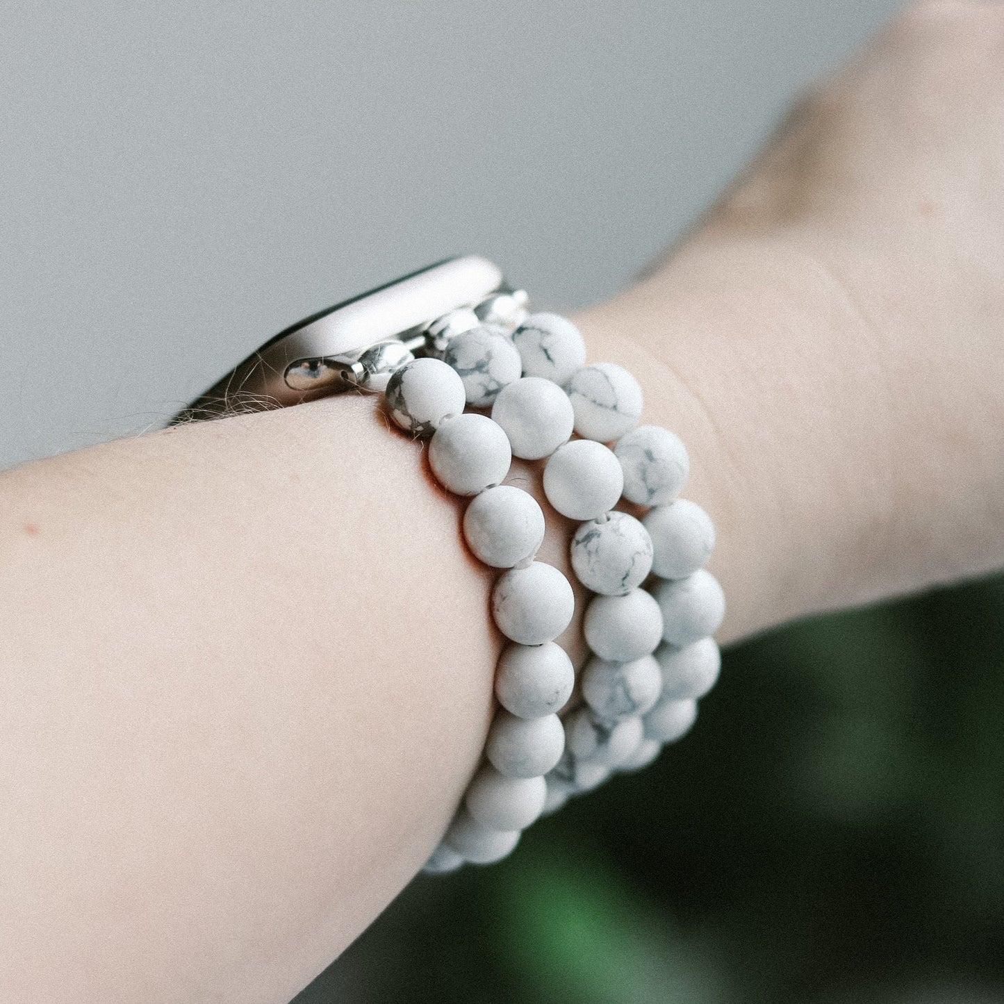 White Howlite Watchband