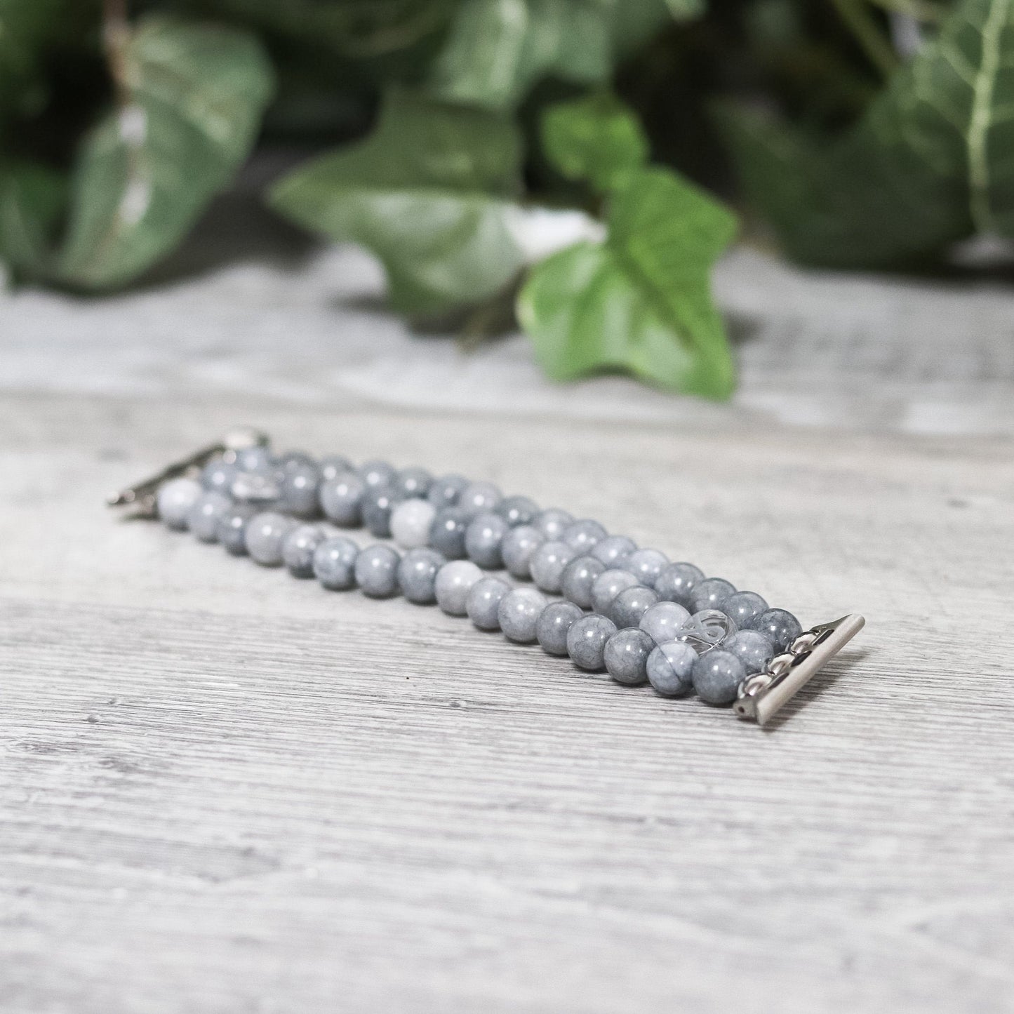 Gray Ribbon Watchband