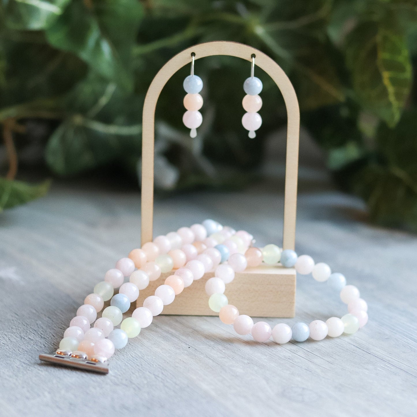 Morganite Earrings