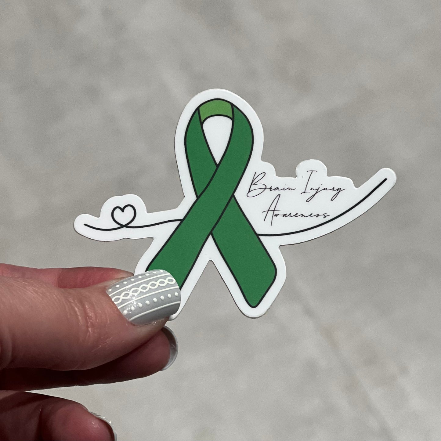 Brain Injury Awareness Sticker