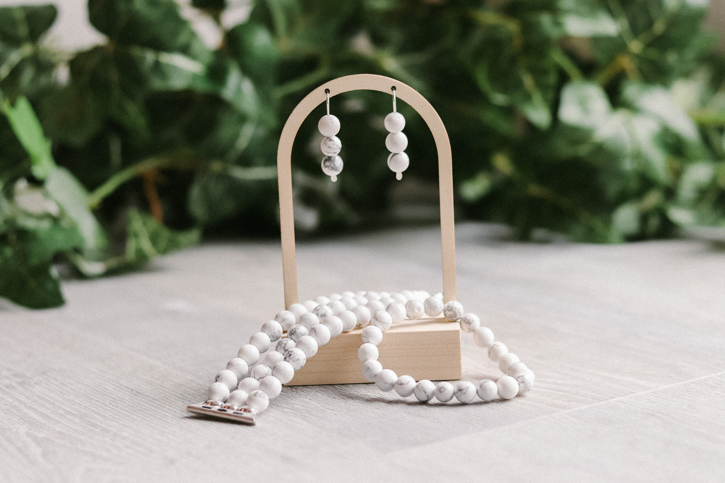 White Howlite Watchband