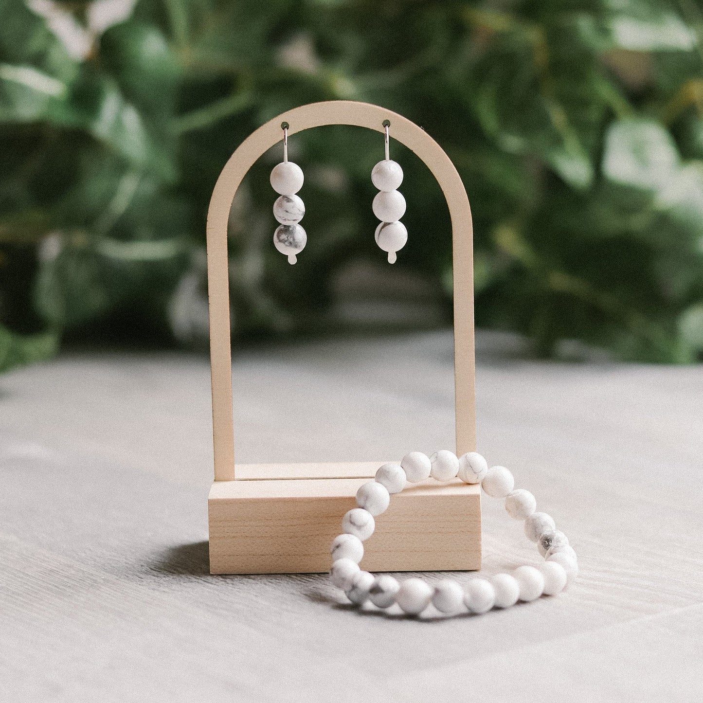 White Howlite Bracelet