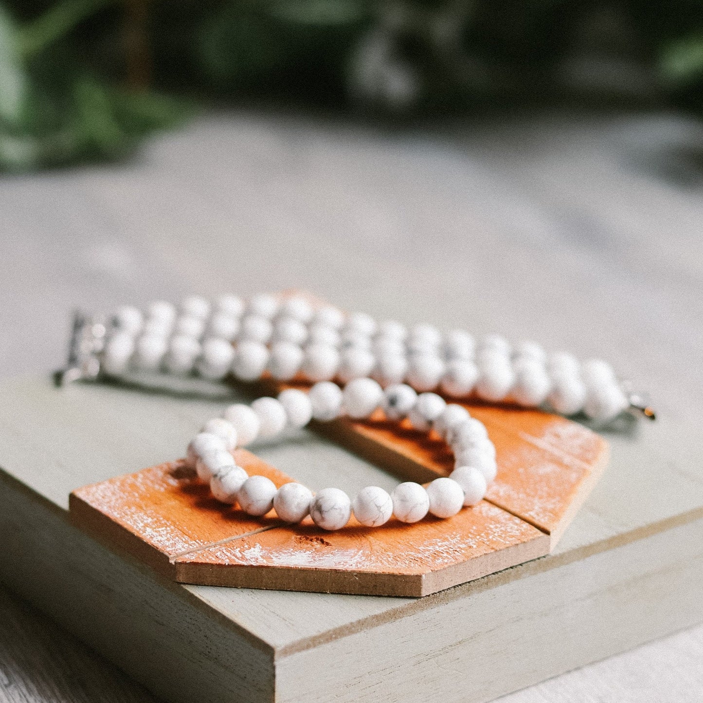 White Howlite Watchband