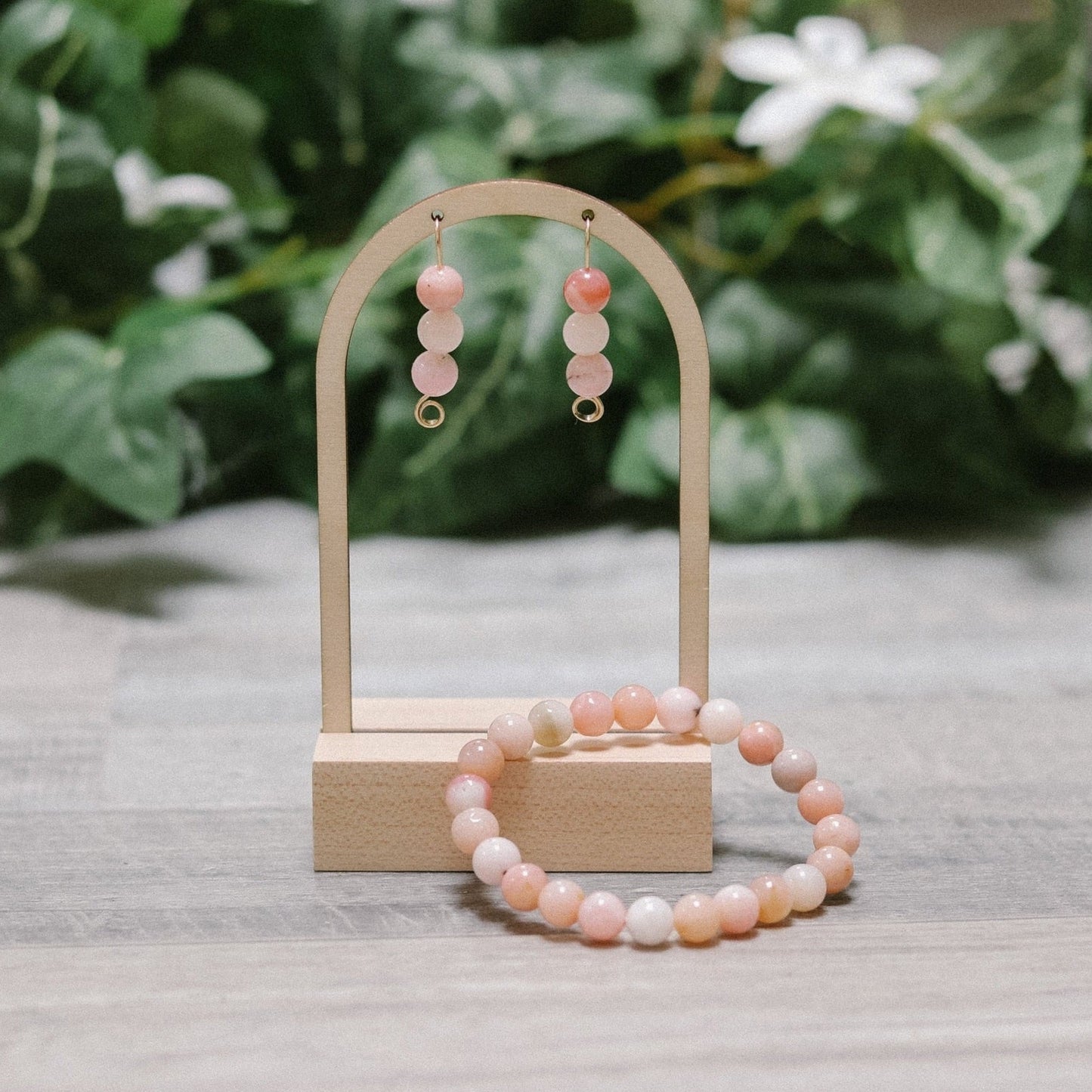Peruvian Pink Opal Bracelet