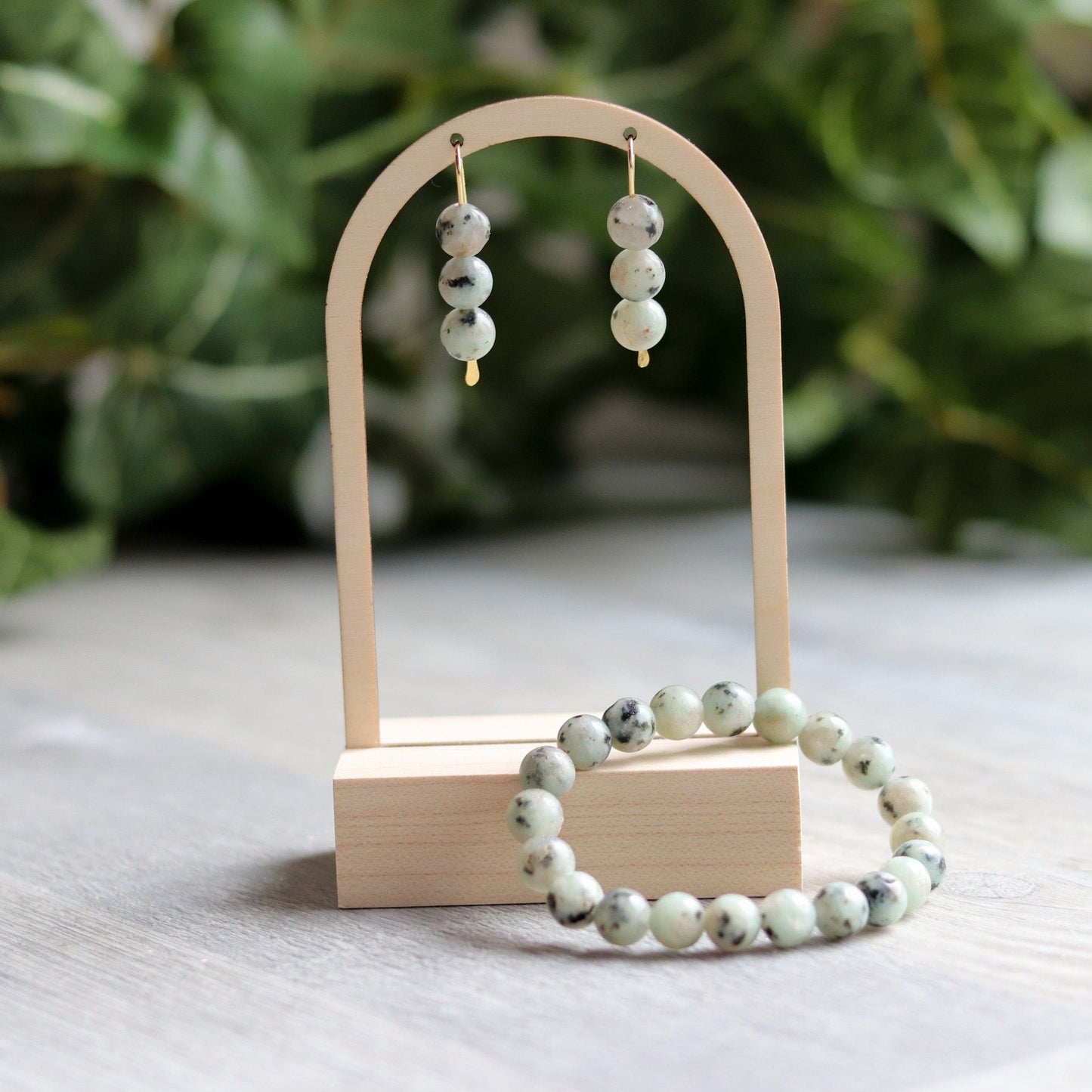 Kiwi Jasper Bracelet