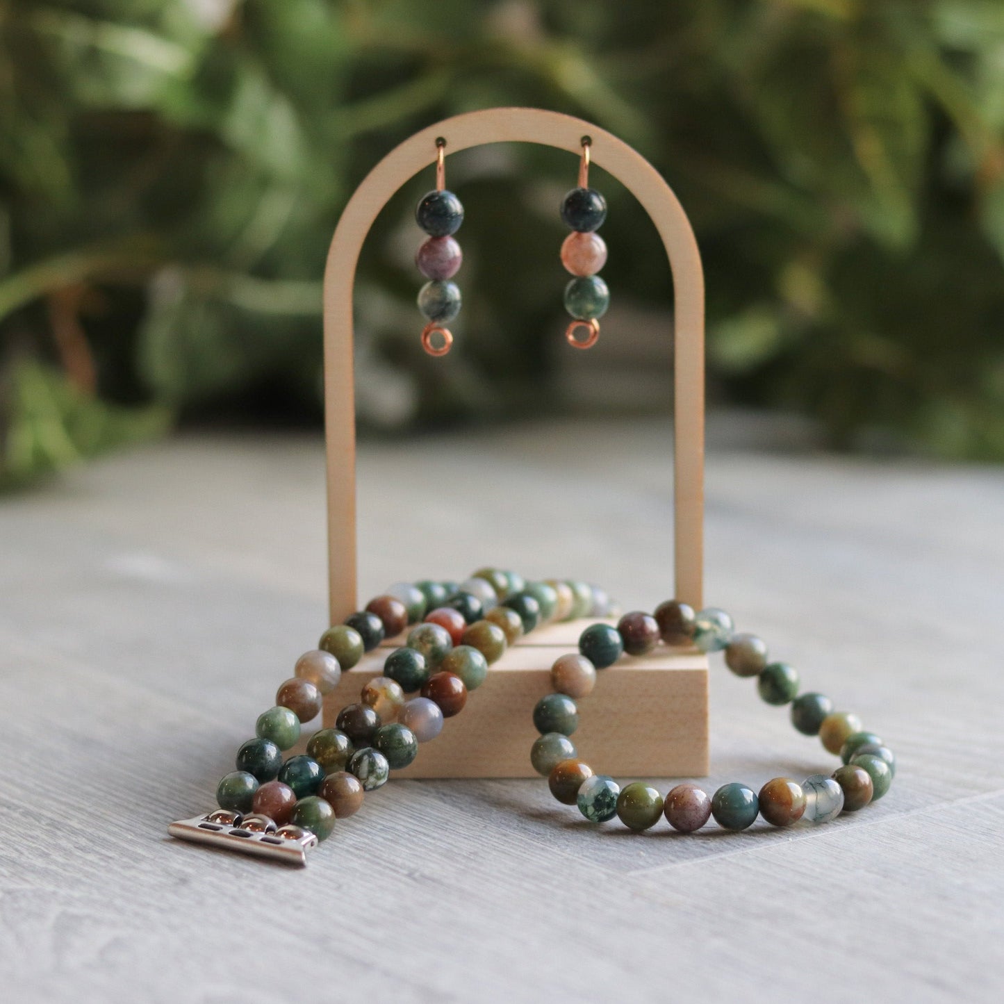 Indian Agate Bracelet