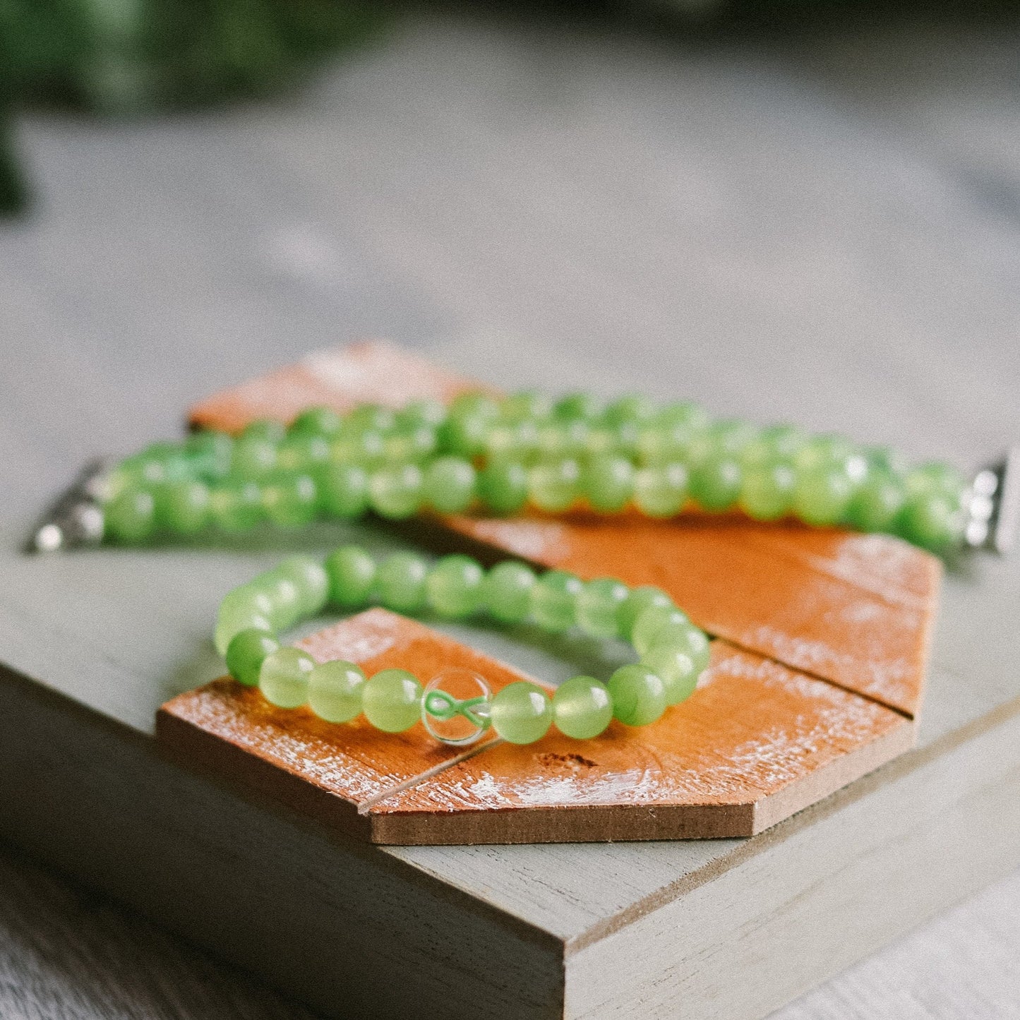 Lime Green Ribbon Watchband
