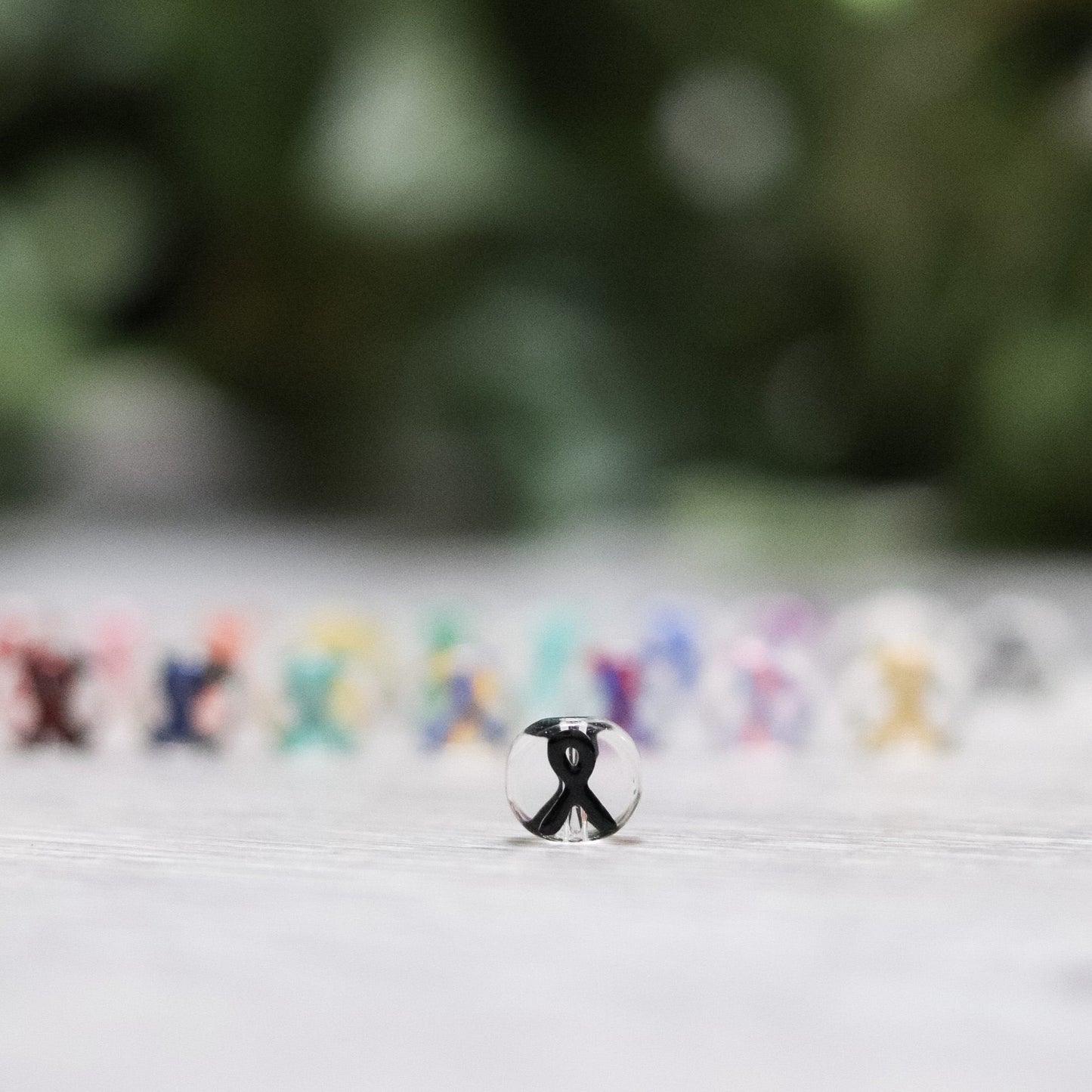 Black Ribbon Earrings