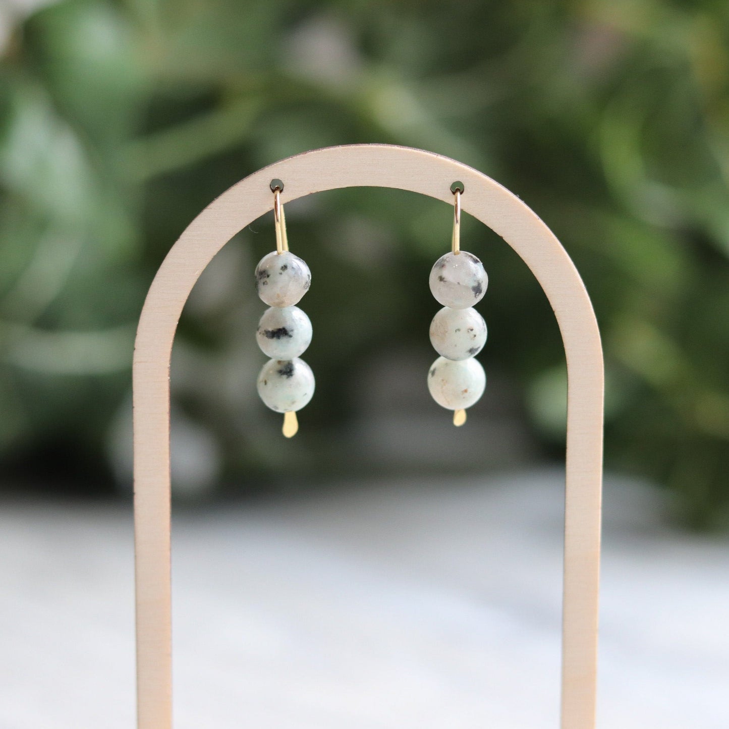 Kiwi Jasper Earrings