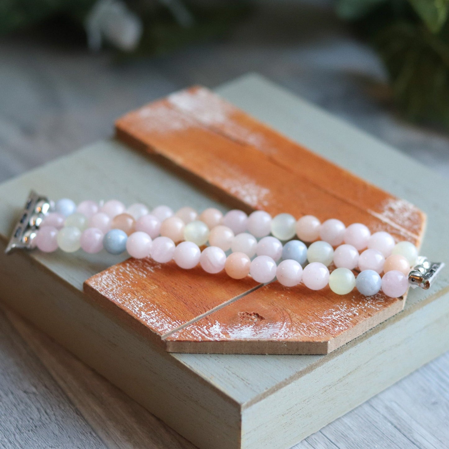 Morganite Watchband