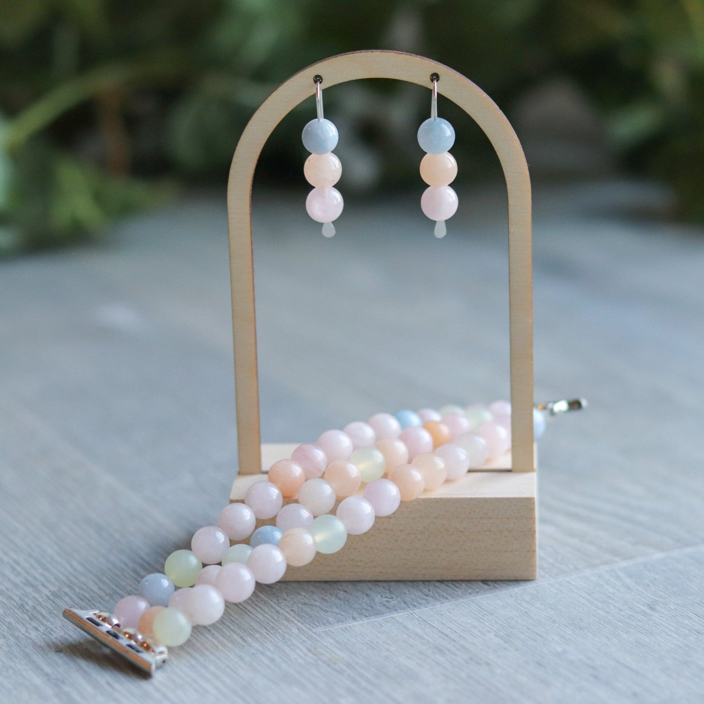 Morganite Watchband