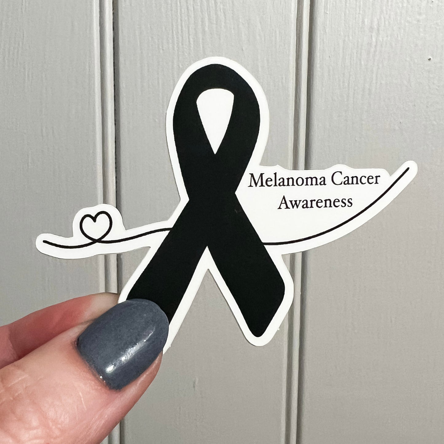 Melanoma Cancer Awareness Sticker